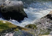 Pause frîcheur à la rivière Sud de France 