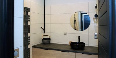 salle de bain, douche italienne 
