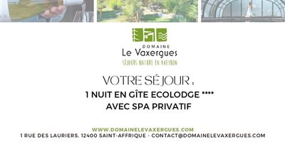 Bon cadeau séjour écolodge
