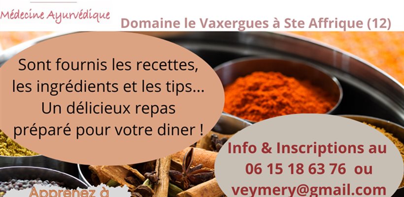cours de cuisine indienne 