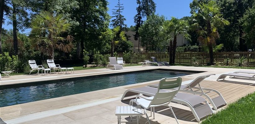 piscine chauffée et couverte 