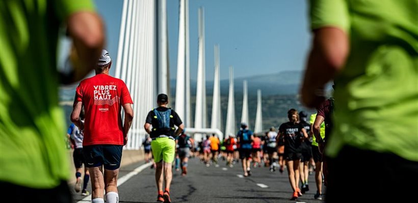 viaduc de millau, trail, course, hébergement millau